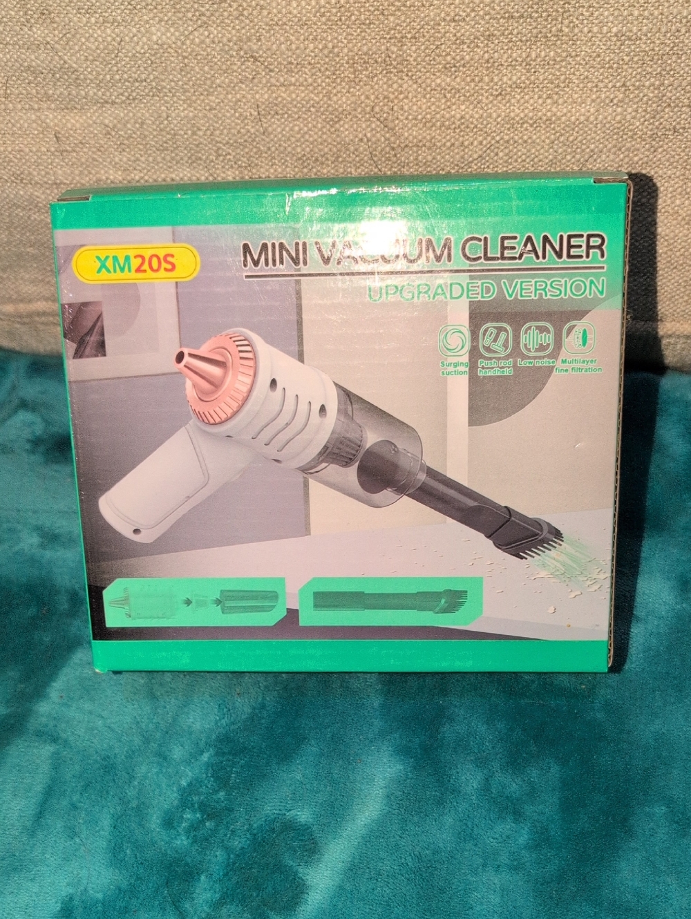 Mini Vacuum Cleaner - White New In Box